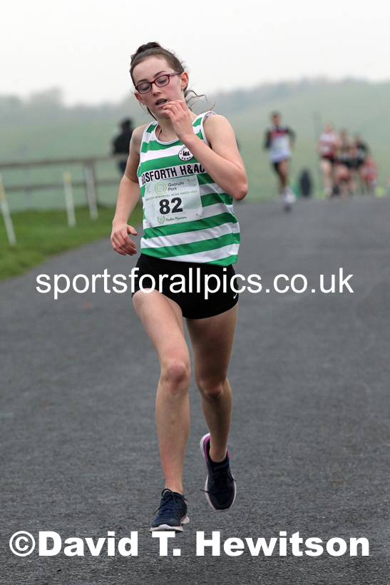 Boys and Girls under-15s 2021 Heaton Memorial Road Races, Town Moor, Newcastle. Photo: David T. Hewitson/Sports for All Pics
